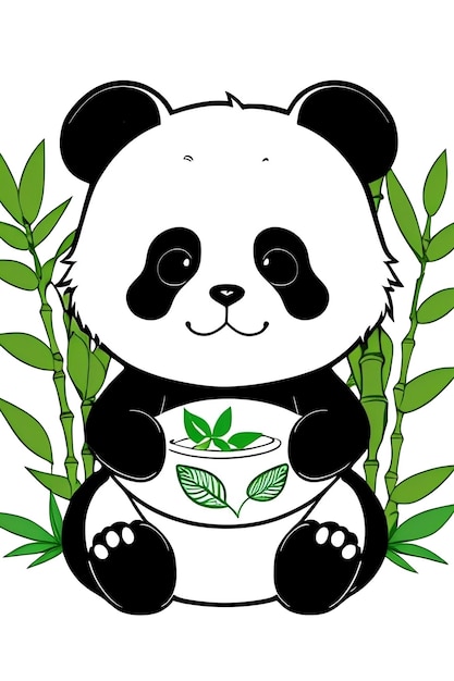 Uwielbiana panda, urocza panda.