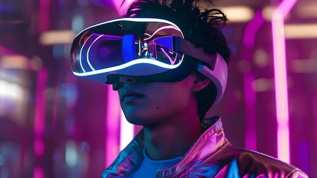 Uwolnij swoją wyobraźnię za pomocą najnowocześniejszej technologii VR i futurystycznej palety kolorów