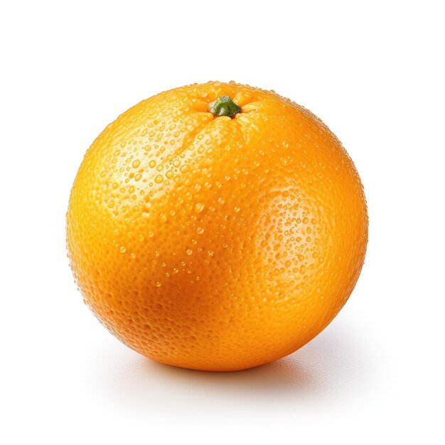 Valencia Orange wyizolowanych na bia?ym tle generatywne AI