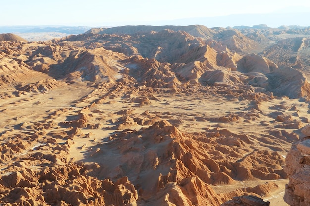 Valle de la Luna czyli Dolina Księżyca Pustynia Atakama Północne Chile