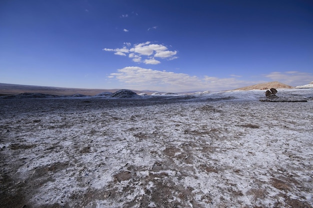 Zdjęcie valle del luna dolina księżyca w atacama chile