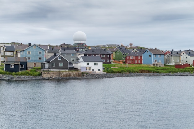 Vardo To Miasto Na Wybrzeżu Morza Barentsa, Finnmark, Norwegia