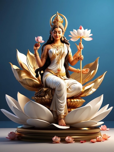 Zdjęcie vasant panchami saraswati