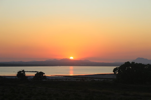 Vega Baja del Segura El lago azul del Parque Natural de las Lagunas de La Mata y Torrevieja