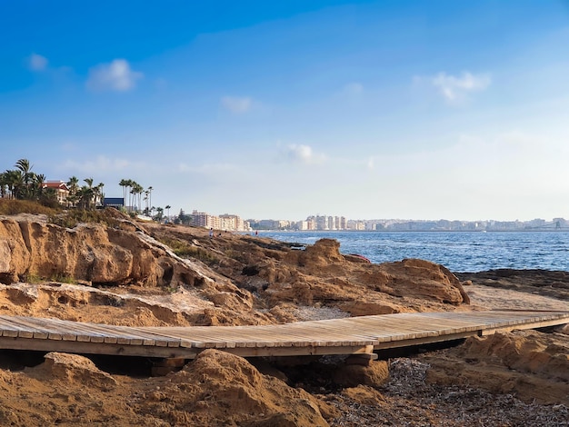 Vega Baja Del Segura Torrevieja Paisajes De La Urbanizacin Mar Azul Cerca De Cala Ferris