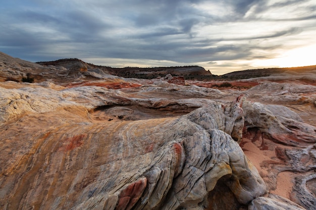 Vermilion Cliffs National Monument Krajobrazy o wschodzie słońca