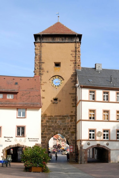 Villingen towngate Baden Wuerttemberg Niemcy Europa