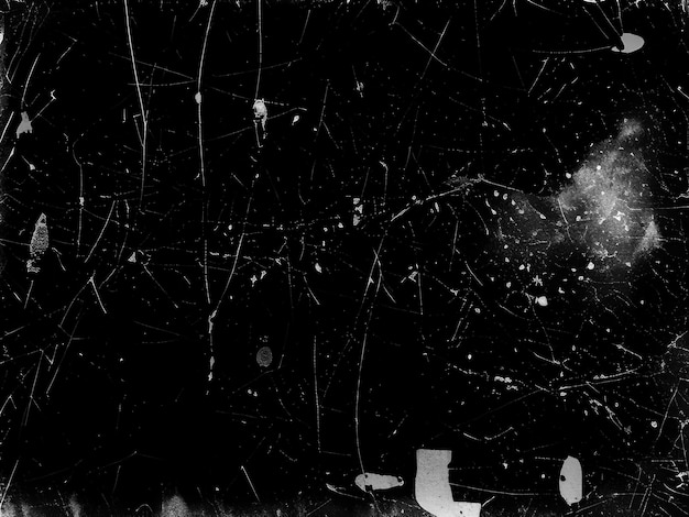Vintage czarny porysowany tekstury ze starym efektem filmu Abstrakcyjne tło Grunge dla projektu i sztuki