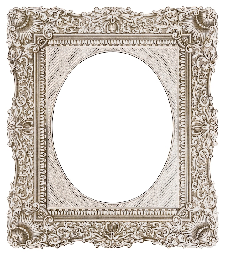 Zdjęcie vintage ramka png naklejka przezroczyste tło