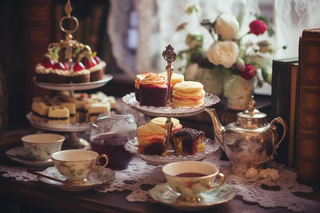 Vintage Tea Party Elegance