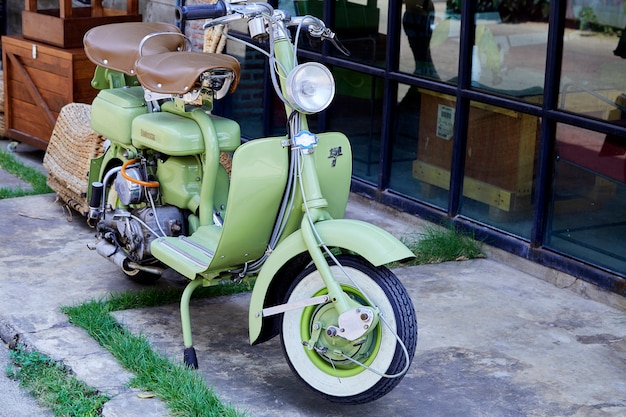 Vintage włoski skuter Lambretta