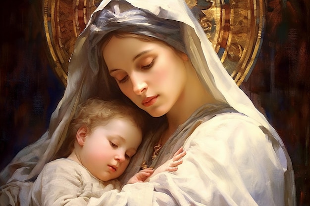 Virgen del Carmen Najświętsza Maryja Panna Matka Boża Nossa Senhora do Carmo matka Boża w religii katolickiej Madonna religia wiara chrześcijaństwo Jezus Chrystus święci święci