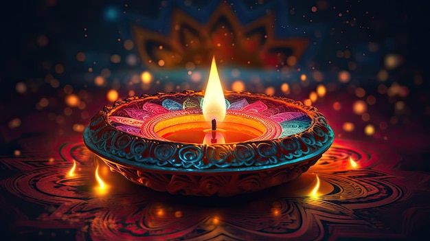 W Indiach obchodzone jest święto Diwali.