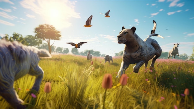 W kwietniu zostanie wydana gra polegająca na przekraczaniu zwierząt.