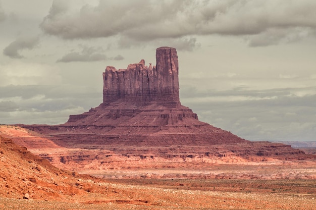 W parku plemiennym Monument Valley Navajo UtahArizonaUSA