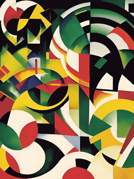 W połowie wieku nowoczesny wzór modernistyczne abstrakcyjne kształty mozaiki ilustracja szablon tła
