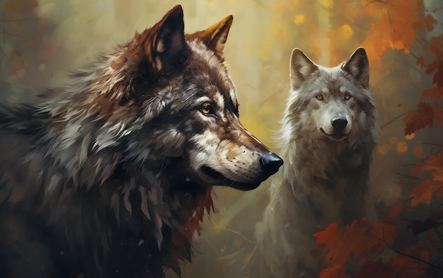 W towarzystwie wilków Canis Lupus ujawnił sztuczną inteligencję generatywną
