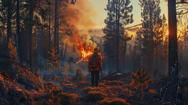 Walcząc z płomieniami Bohaterowie straży pożarnej w akcji