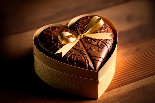 Walentynki romantyczne pudełko z życzeniami w kształcie serca