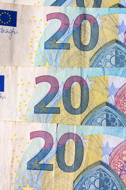 Zdjęcie waluta euro europa inflacja pieniądze euro waluta unii europejskiej