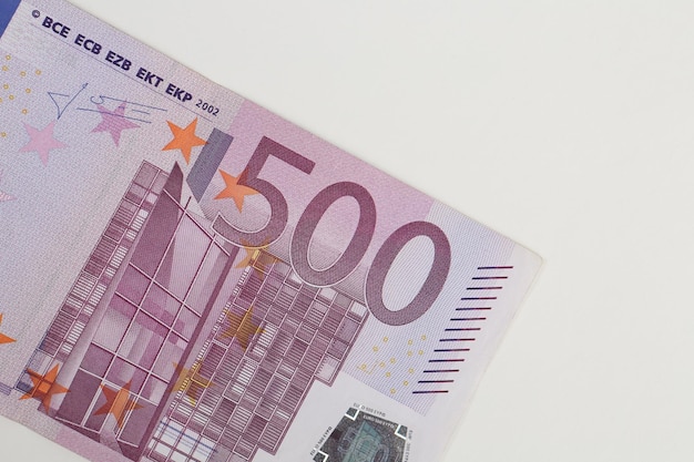 Waluta europejska pieniądze banknoty euro