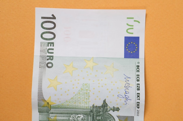 Waluta europejska pieniądze banknoty euro