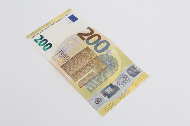 Waluta europejska pieniądze banknoty euro