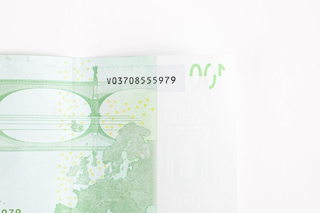 Waluta europejska pieniądze banknoty euro