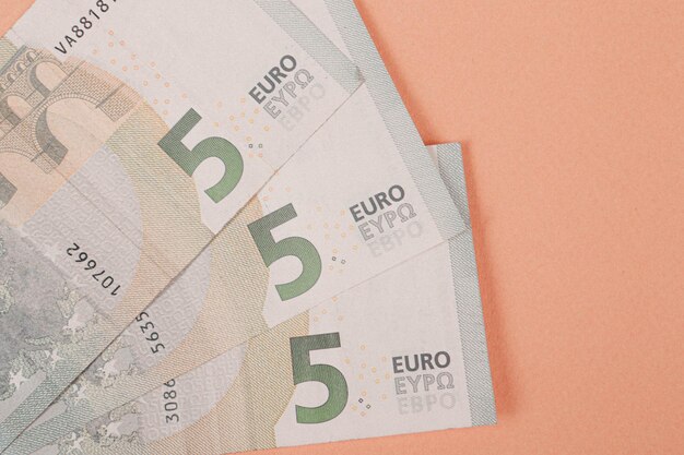 Waluta Europejska Pieniądze Banknoty Euro