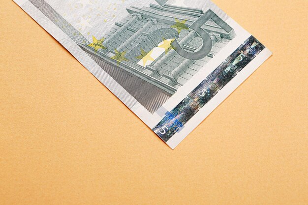 Waluta europejska pieniądze banknoty euro