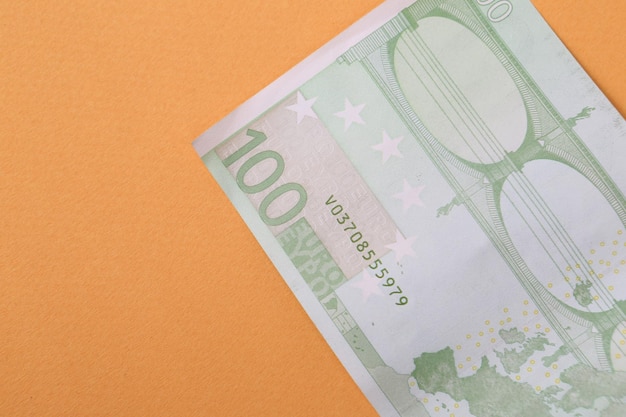 Waluta europejska pieniądze banknoty euro