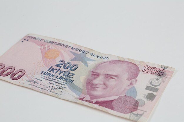 Waluta turecka Banknoty lira turecka