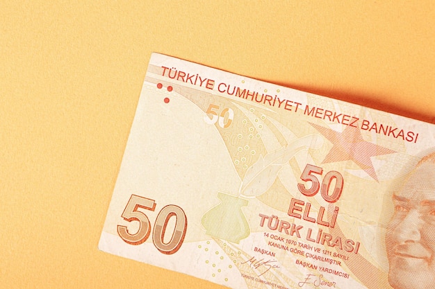 Waluta turecka Banknoty lira turecka