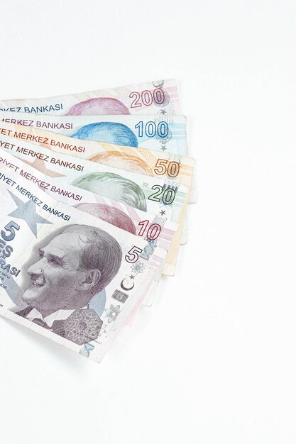 Waluta turecka Banknoty lira turecka