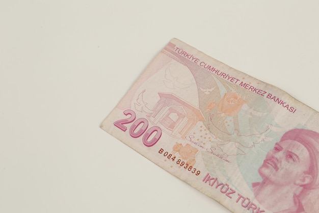 Waluta turecka Banknoty lira turecka