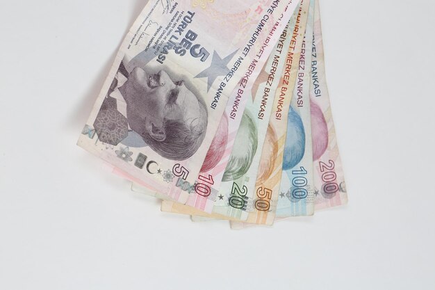 Waluta turecka Banknoty lira turecka