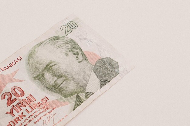 Waluta Turecka Banknoty Lira Turecka