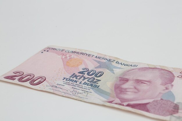 Waluta turecka Banknoty lira turecka