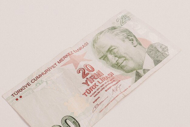 Waluta turecka Banknoty lira turecka