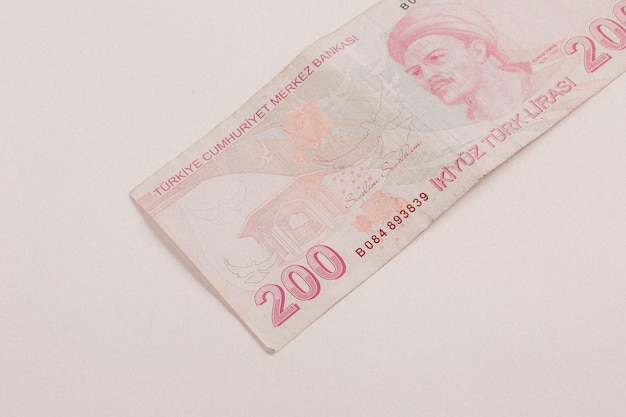 Waluta turecka Banknoty lira turecka