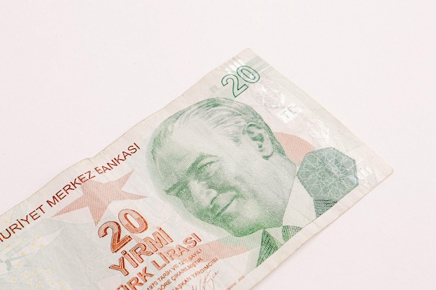 Waluta turecka Banknoty lira turecka