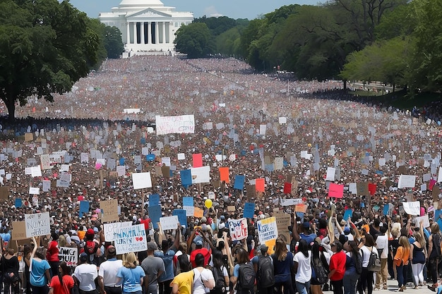 Washington, D.C. 11 czerwca 2022 Marsz za nasze życie