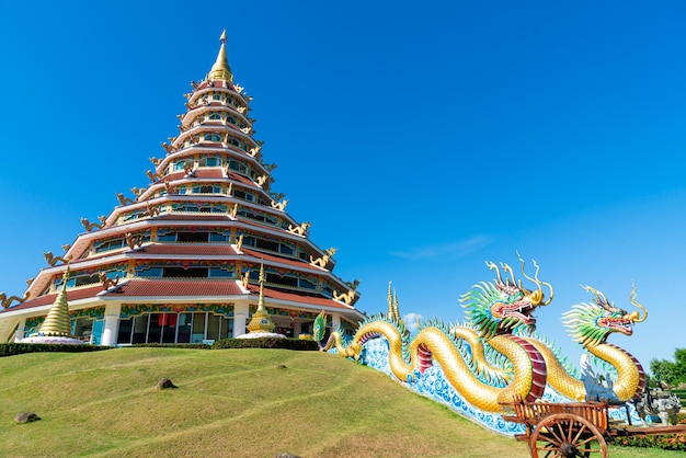 Wat Huay Pla Kang w Chiang Rai Tajlandia