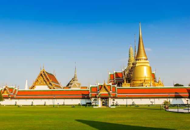 Wat Phra Kaeo, Świątynia Szmaragdowego Buddy, Bangkok Thai