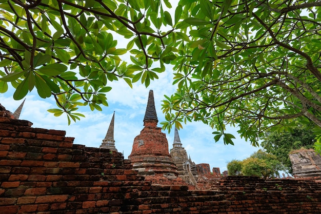 Wat Phra Si Sanphet Ayutthaya Tajlandia