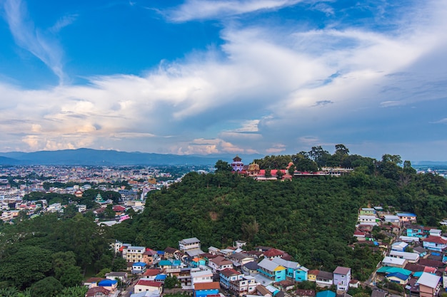 Wat Phra That Doi Wao, Mae Sai, Chiang Rai, granica z Birmą Regionu Północnego