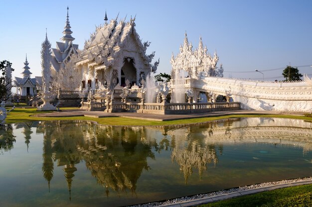 Wat Rong Khunchiangrai Tajlandia