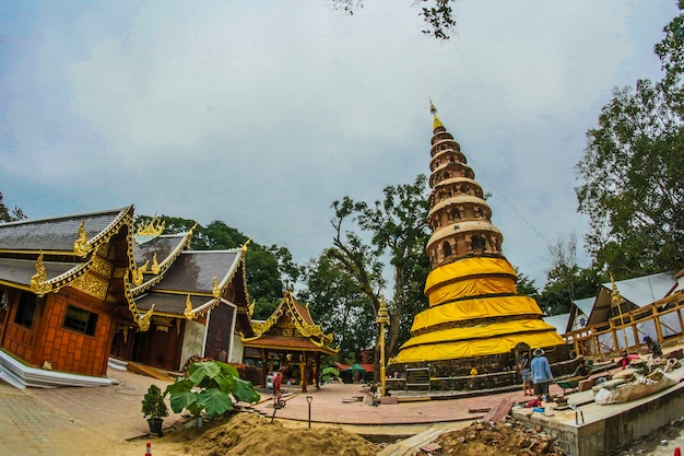 Zdjęcie wat w chiangmai tajlandia