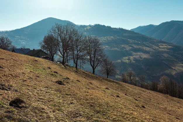 Wczesną wiosną Karpaty