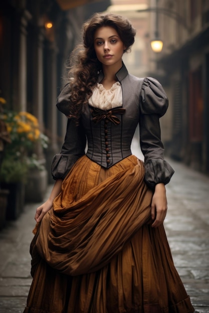 Wdzięk i wyrafinowanie XIX-wiecznej mody i stylu ubioru z lat 30. XIX wieku